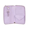 interior Lily bolso de cuero para mujer y smartphone en color lila