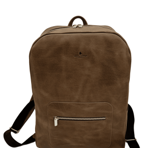 mochila de cuero para hombre