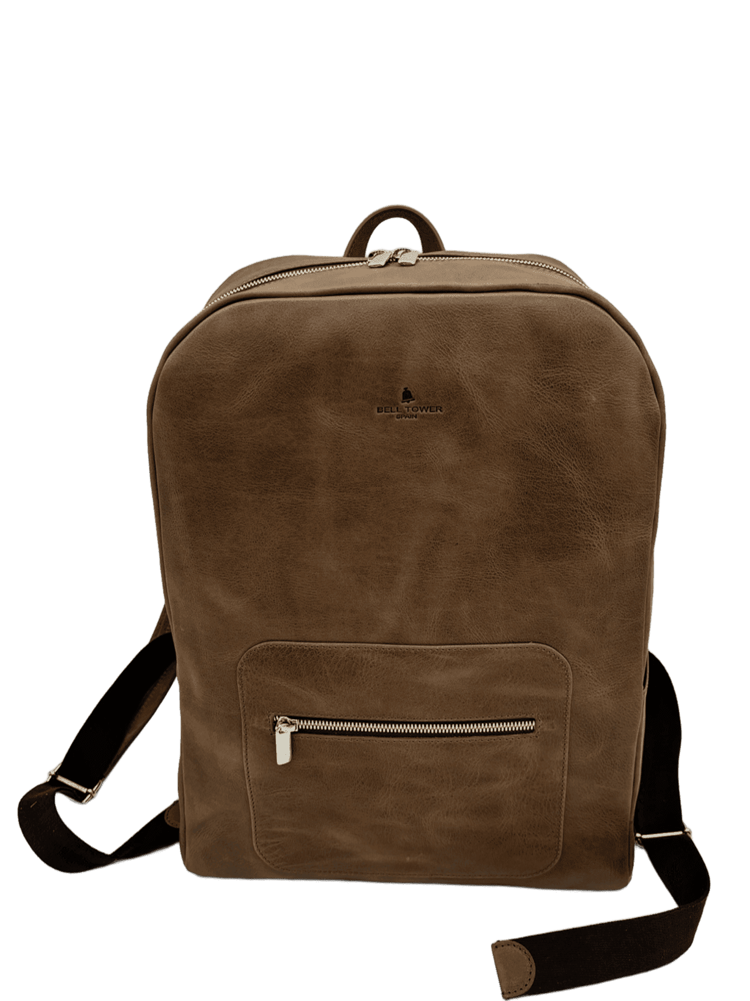 Men's leather backpack
